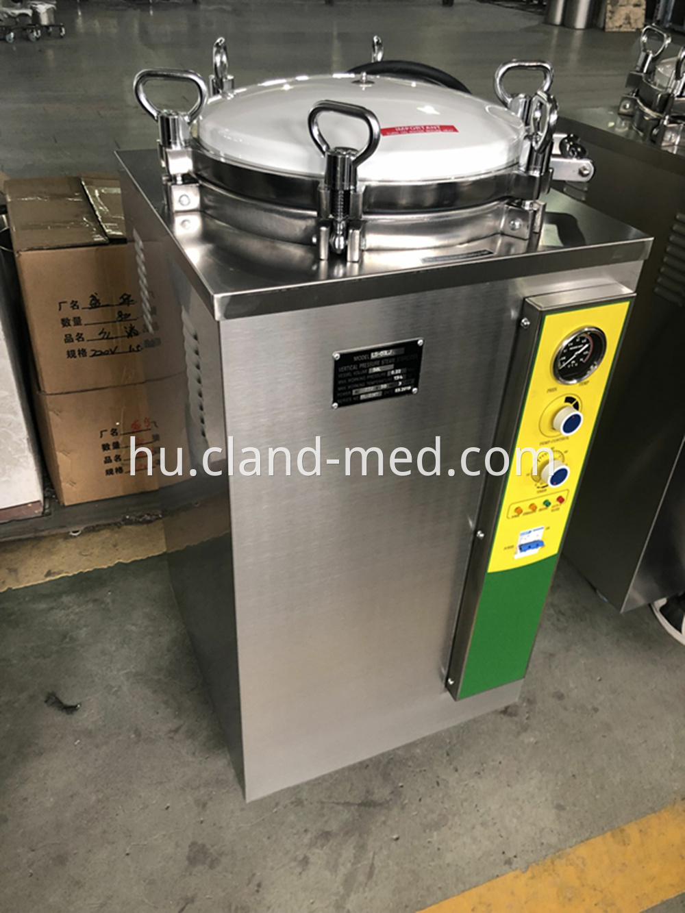 Cl Au0010 Vertical Autoclave